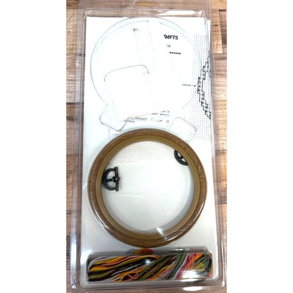 Vogart Crafts Christmas Doubles Cross-Stitch Kit With Goose Designs & DMC Floss - Picture 4 of 4